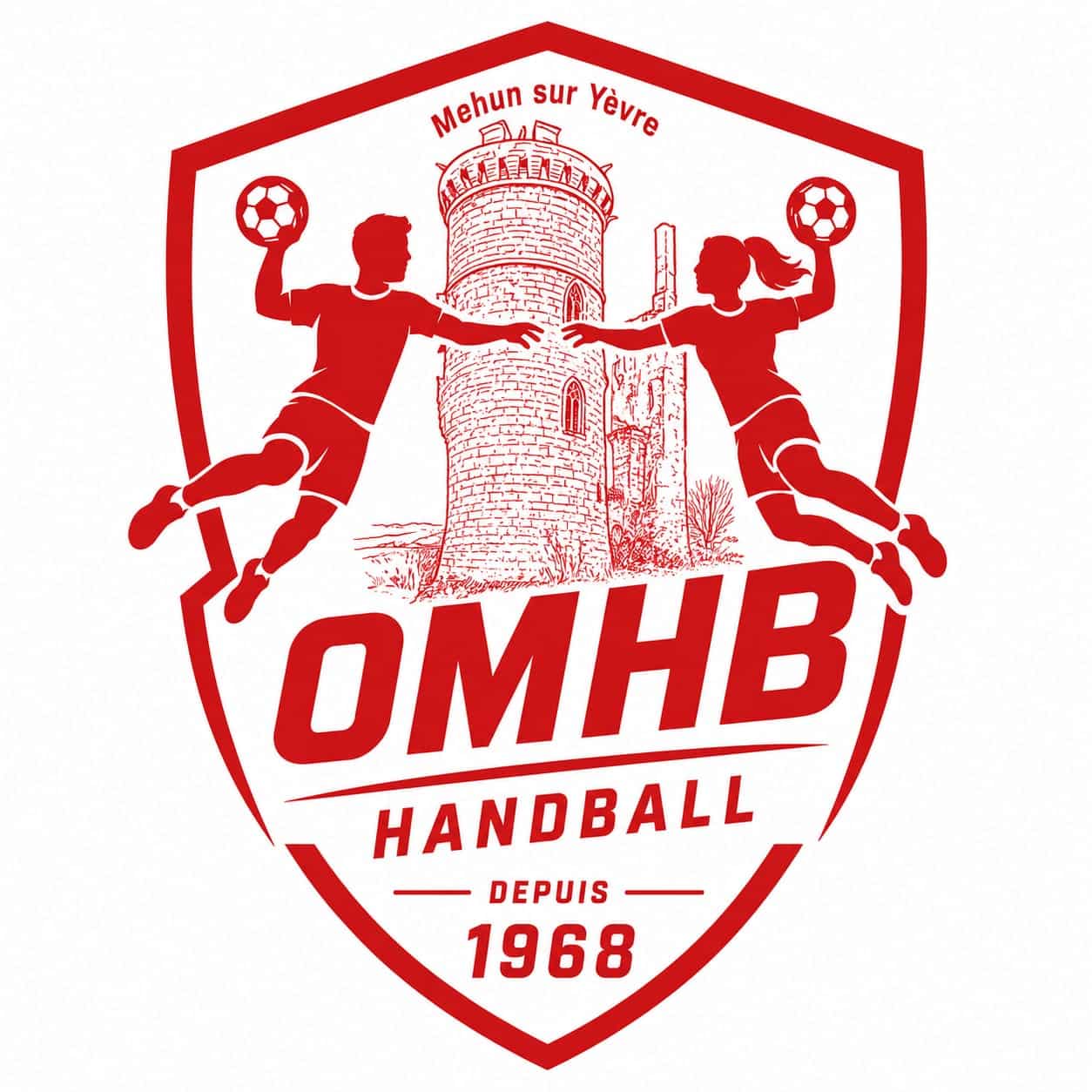 Logo OLYMPIQUE MEHUN HANDBALL