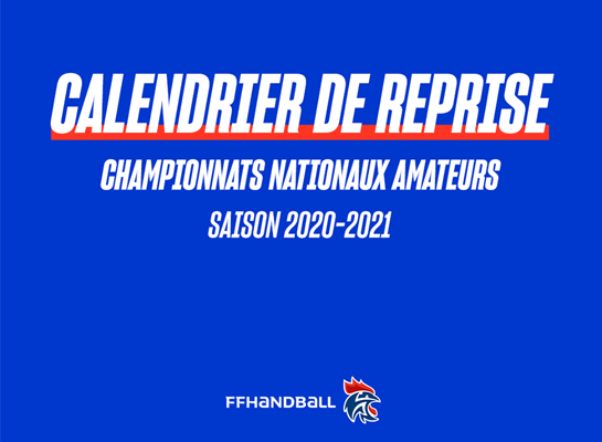 Calendrier de reprise – Championnats nationaux