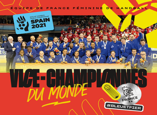 Nos Bleues Vices Championnes du Mondial 2021 !