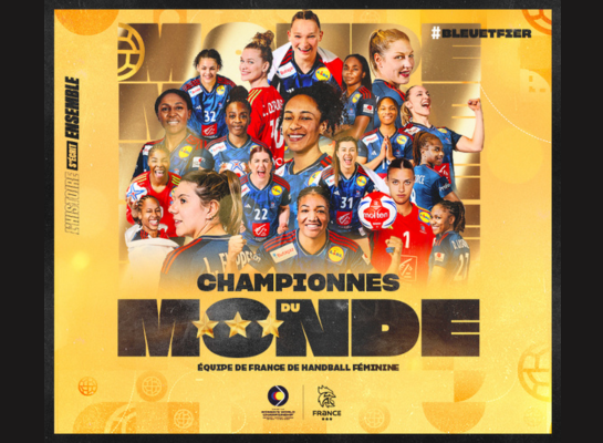 Les Bleues sur le toit du monde !
