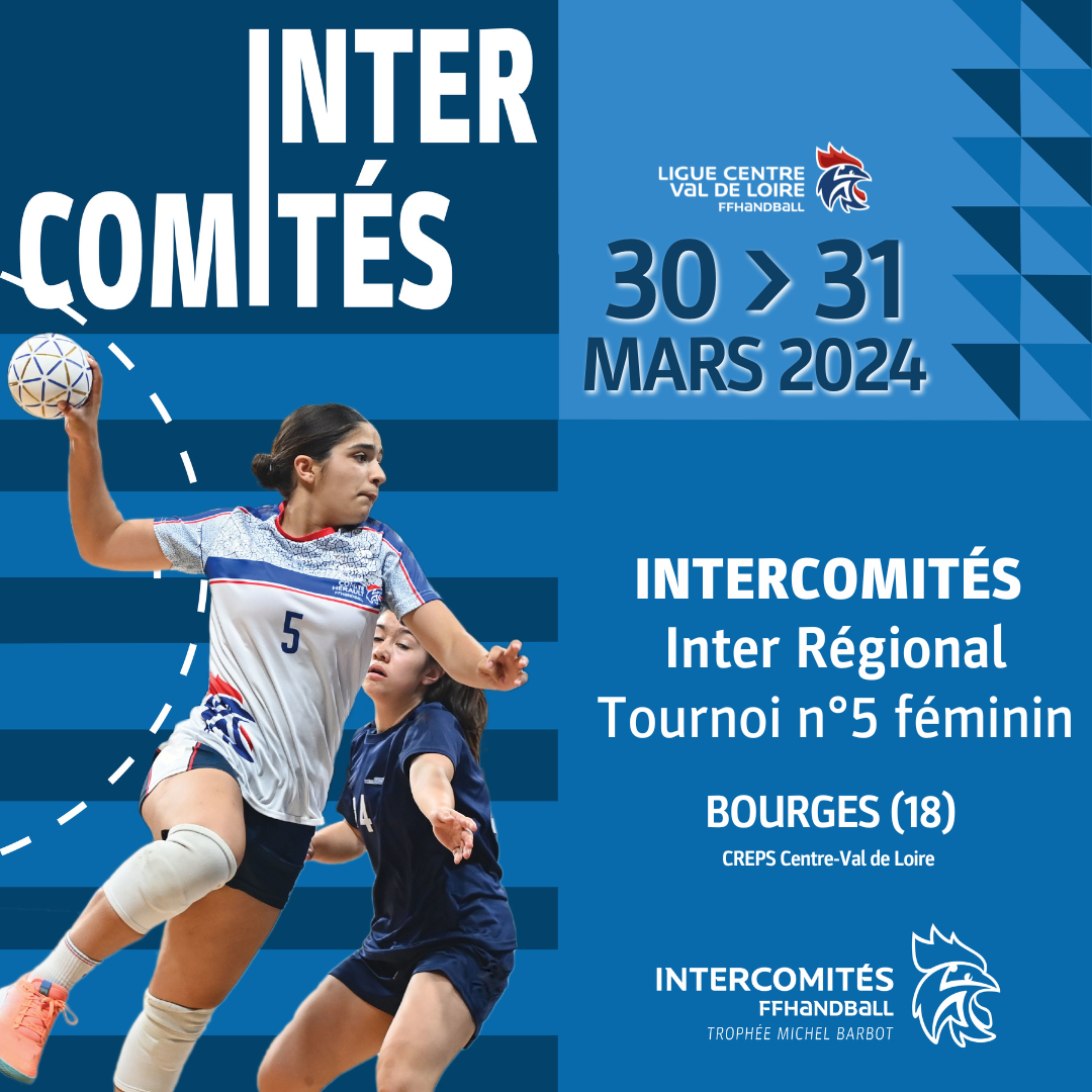 Tournoi Intercomités Inter Régional – 30 & 31 mars 2024