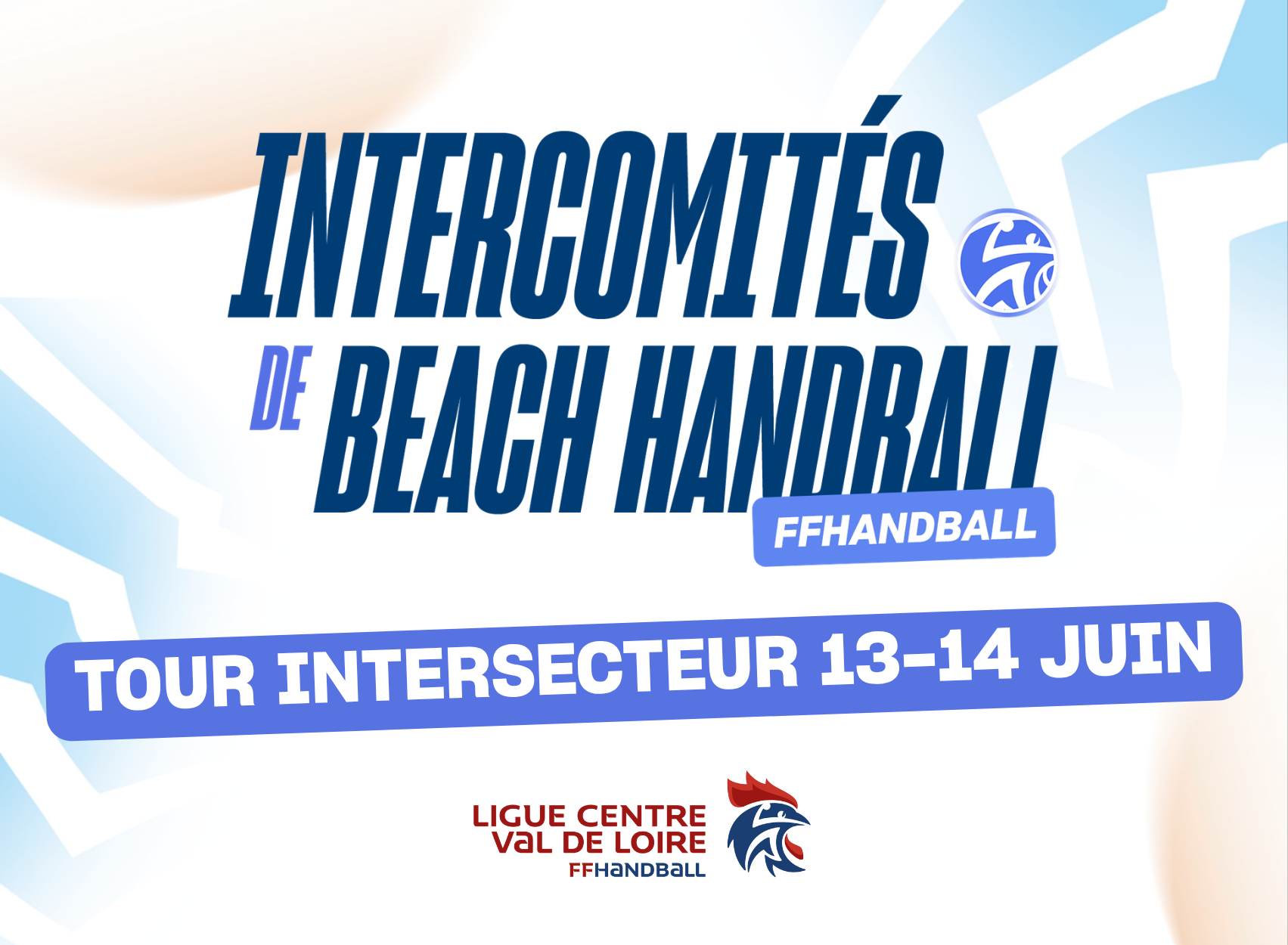 Finalités Intersecteurs Beach Handball 2026 : rendez-vous les 13 et 14 juin !